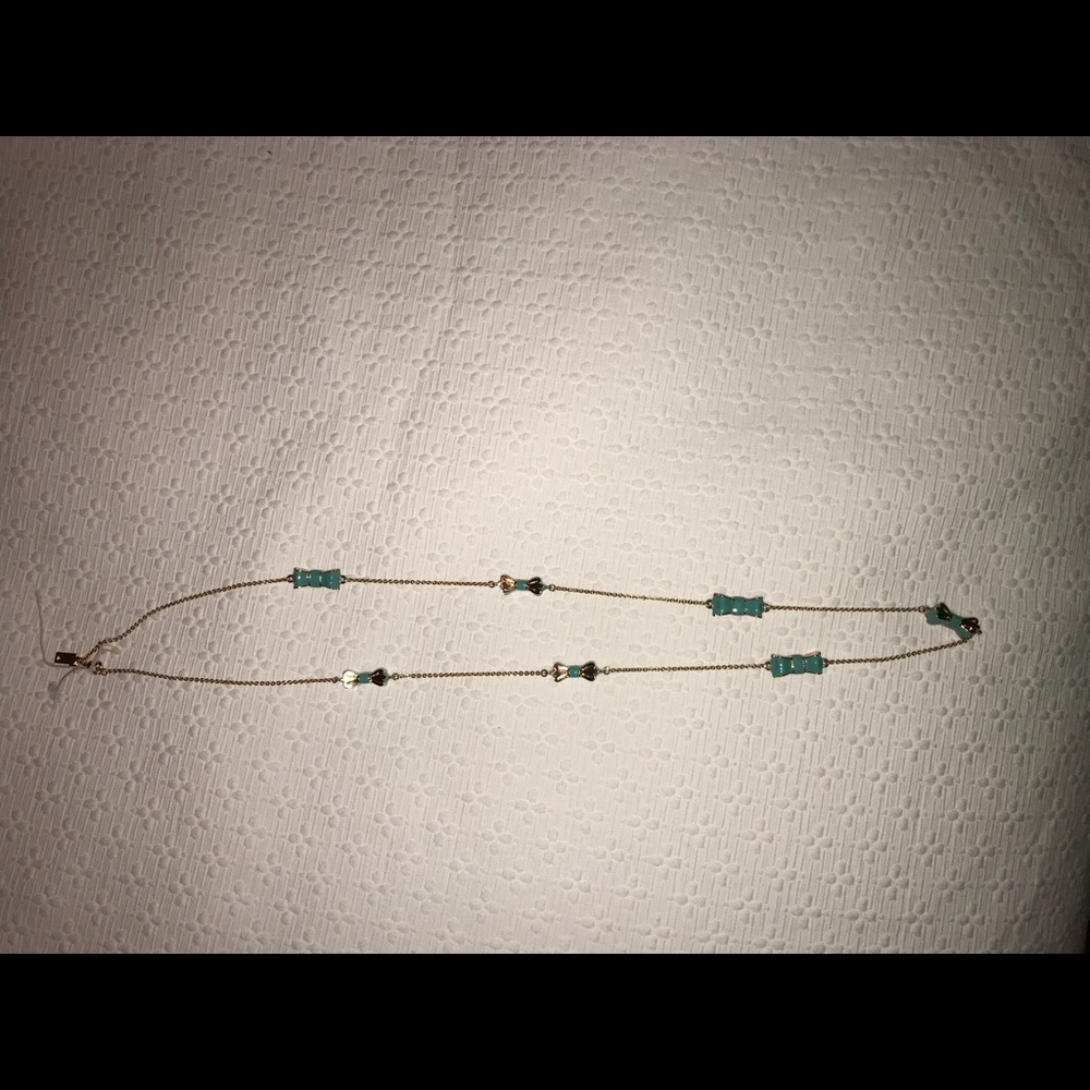 Kate Spade long Bow Necklace